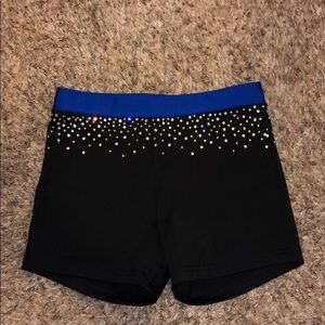 rhinestone shorts